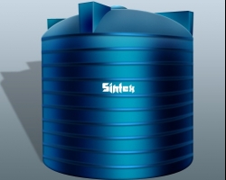 Photoshop design water tank logo icon in Photoshop