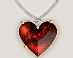 Photoshop jewelry website design garnet logo in Photoshop
