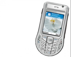 Modern mobile phone ringing animation with sound