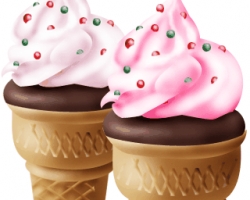 Photoshop Ice Cream Logo Icon