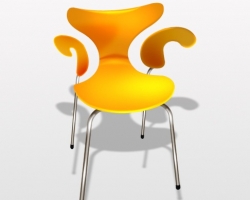 Photoshop design office chair logo icon in Photoshop