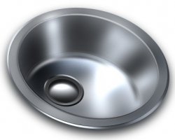 Photoshop design pers round bowl flat logo icon in photoshop.