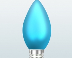 Photoshop design bulb logo icon graphics in photoshop.