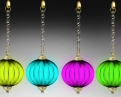 Photoshop Fancy Hanging Light Logo Icon