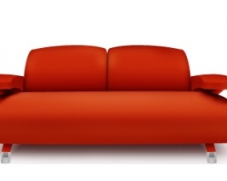 Photoshop Red Sofa Logo Icon