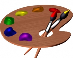 Photoshop Design color palate logo icon graphics in Photoshop