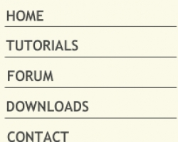 Top Flash Menu