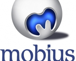 Photoshop mobius logo icon web graphics in Photoshop