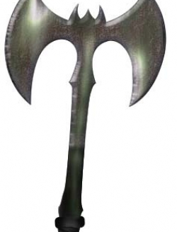Photoshop tricks Battle Axe logo icon in Photoshop