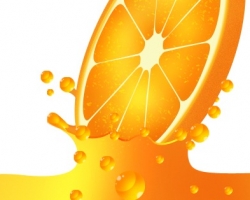 300 tutorial Photoshop orange lemon slice graphic logo icon in Photoshop