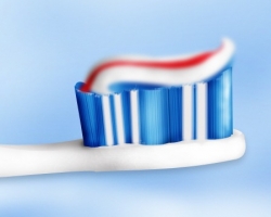 Photoshop Tooth Brush Logo Stock Photo