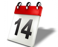 Photoshop Mini Calendar Logo Stock Photo