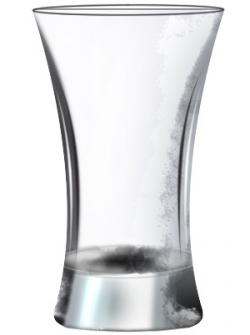 Design shot glass logo stock photo in photoshop.