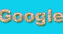 Make a Donut stopped text effect