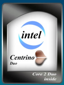 Design an intel dual core chip computer chip