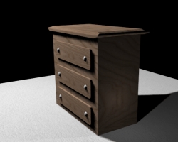 3dsmax 3d model antique desk studio tutorial