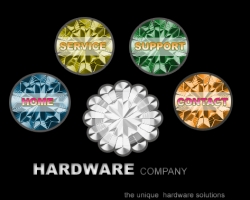 Design a Hardware customer support website background