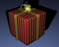 3d gift pack in 3ds max