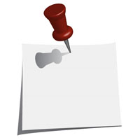 Create a 3D Push Pin and a Paper Note in Illustrator