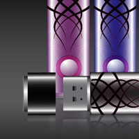 Design a Colorful USB Flash Stick with Tattoo Style Decals