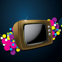 How to Create a Colorful Retro Style TV